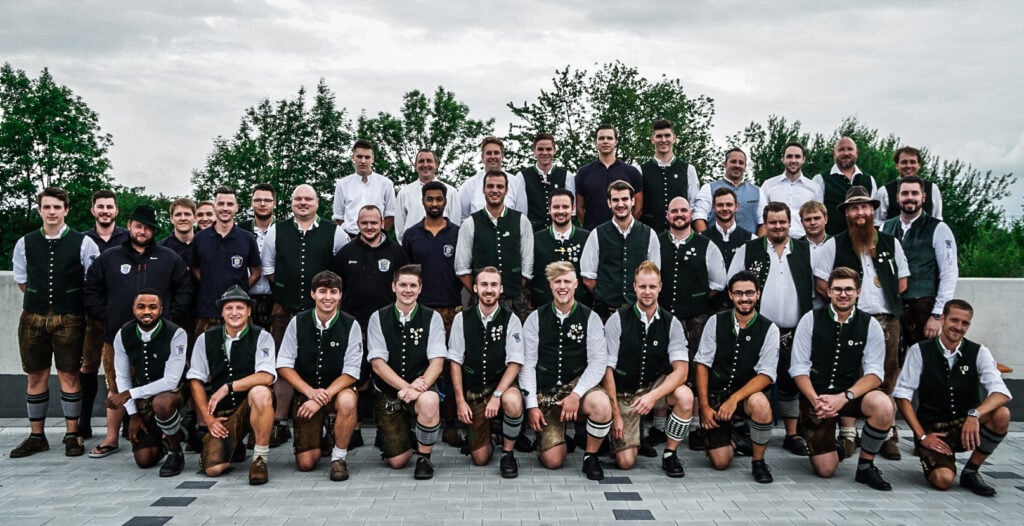 Unterföhringer Burschen Gruppenbild