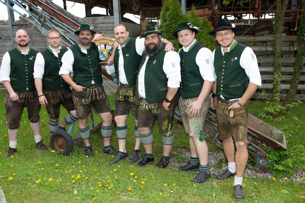 Die Gründungsmitglieder im Jubläumsjahr