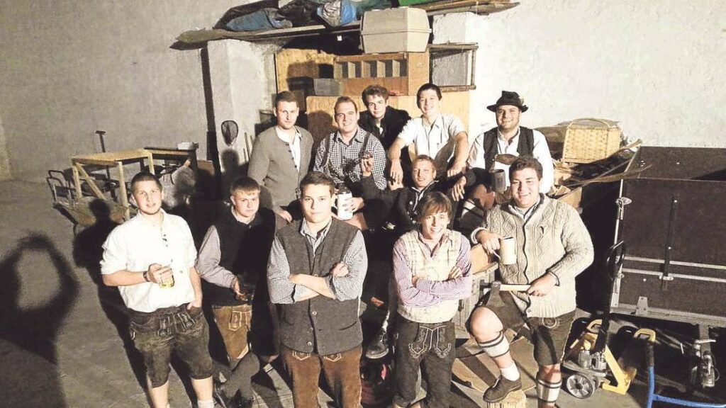 Gründungsmitglieder der Unterföhringer Burschen